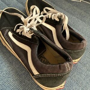 Vans Classic Black and White Sneakers